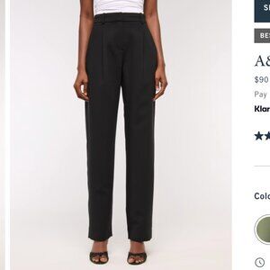 Abercrombie Quinn Tailored Straight Pant